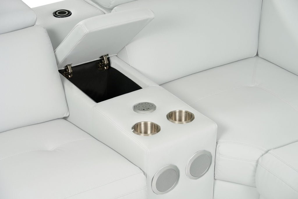 Spartacus Recliner Model 2025 White