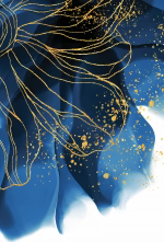 SULC-51 CATE Multi Colored Floral Modern Wall Art 2