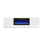 TV 242 WHITE with Fireplace