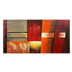 ZJ-181 FIRE RED Oil Painting 1