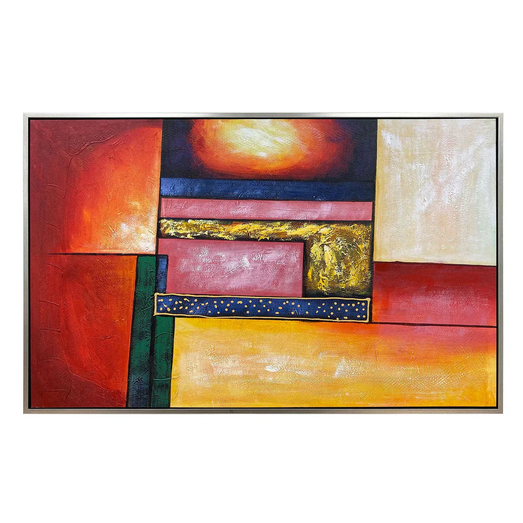 ZJ-359 A ABSTRACT WITH FRAME Oil Painting 1