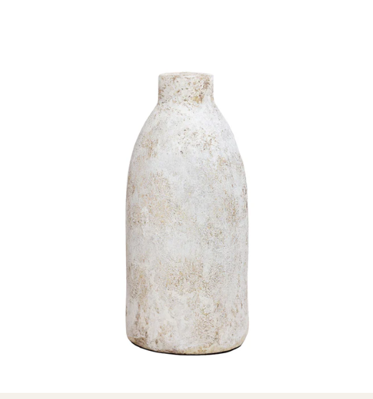 Zeus Tall Antique Clay Vase