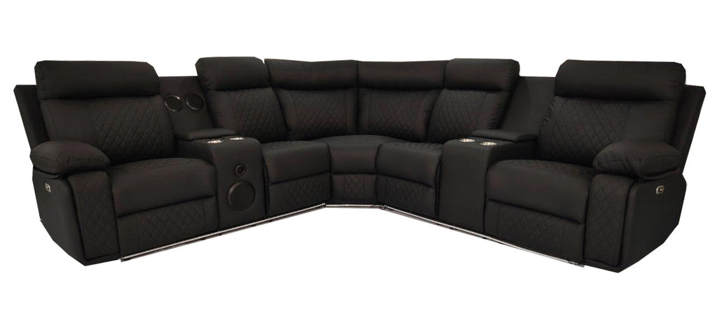 CHICAGO Power Sectional Black