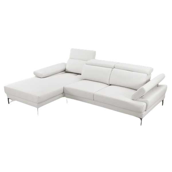 Kim Sectional White LEFT