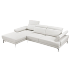 Kim Sectional White LEFT