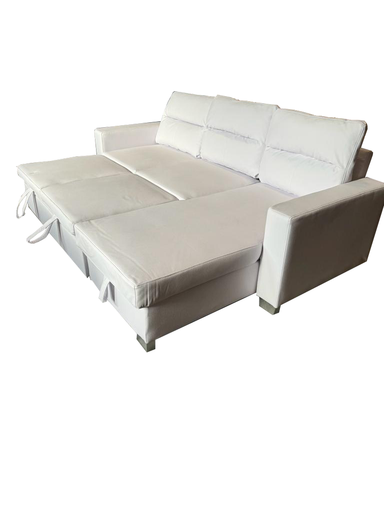Daniel Reversible Sectional White