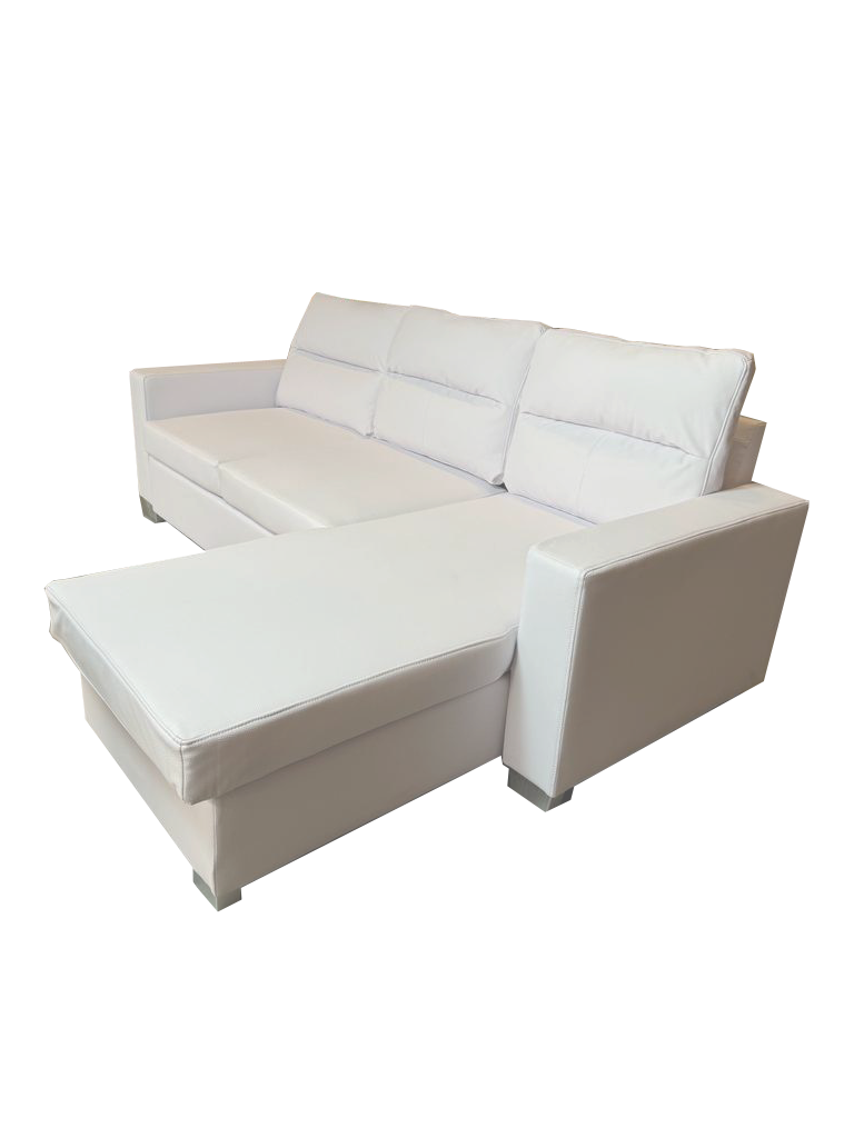Daniel Reversible Sectional White