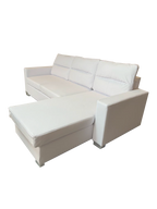 Daniel Reversible Sectional White