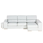 London Sectional RIGHT white