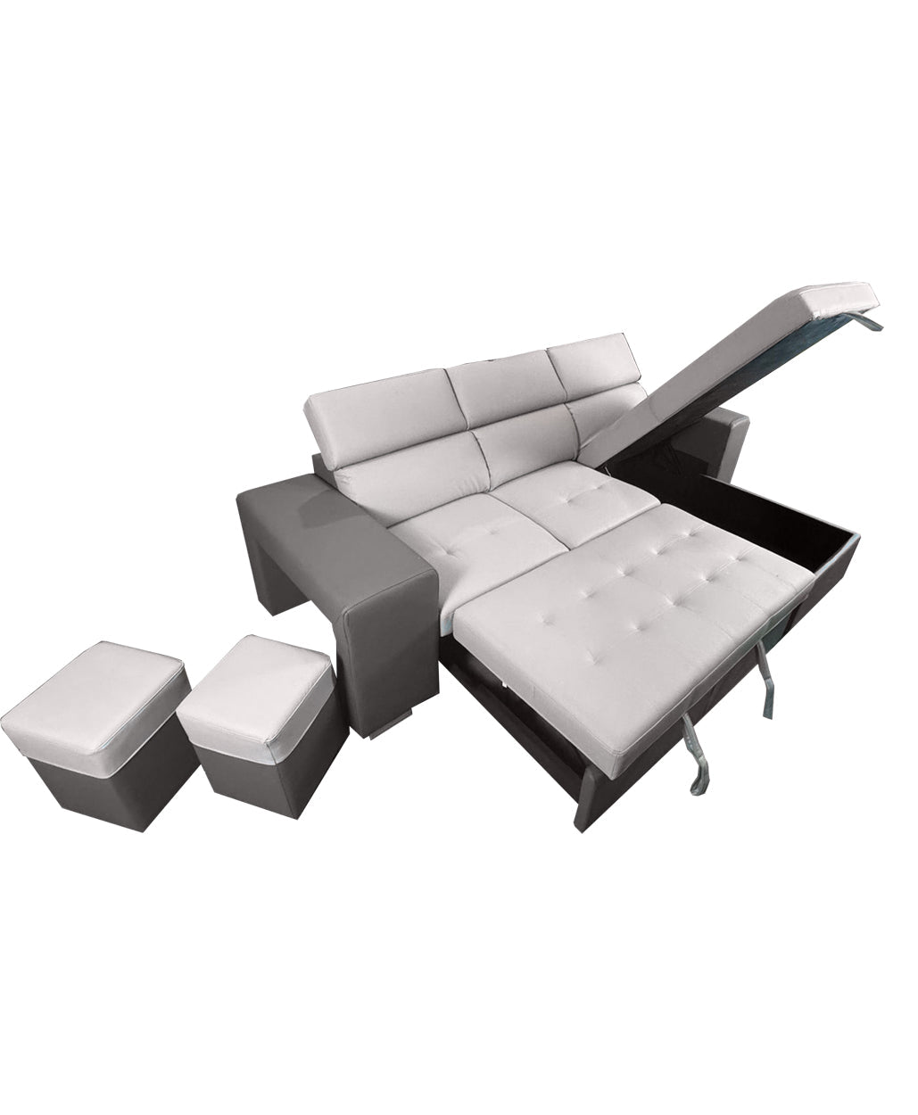 Milano REVERSIBLE Sectional Grey