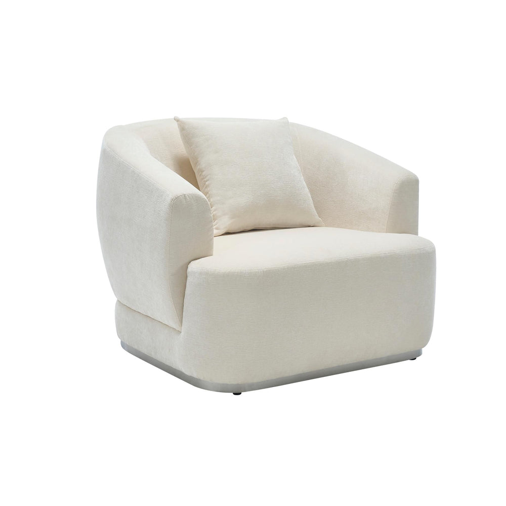 Monaco Accent Chair Beige