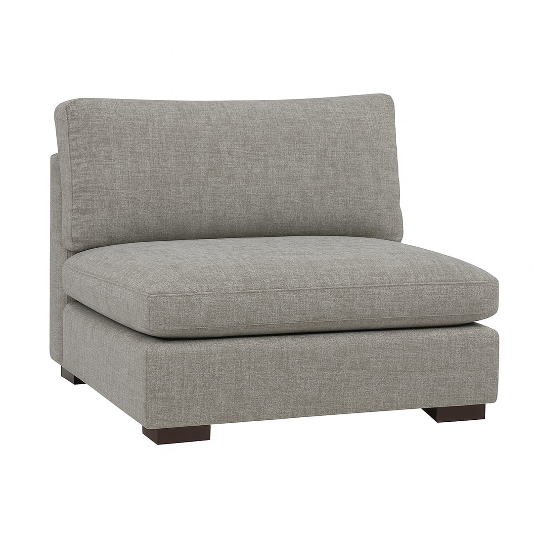 NEO Modular Armless Chair Grey