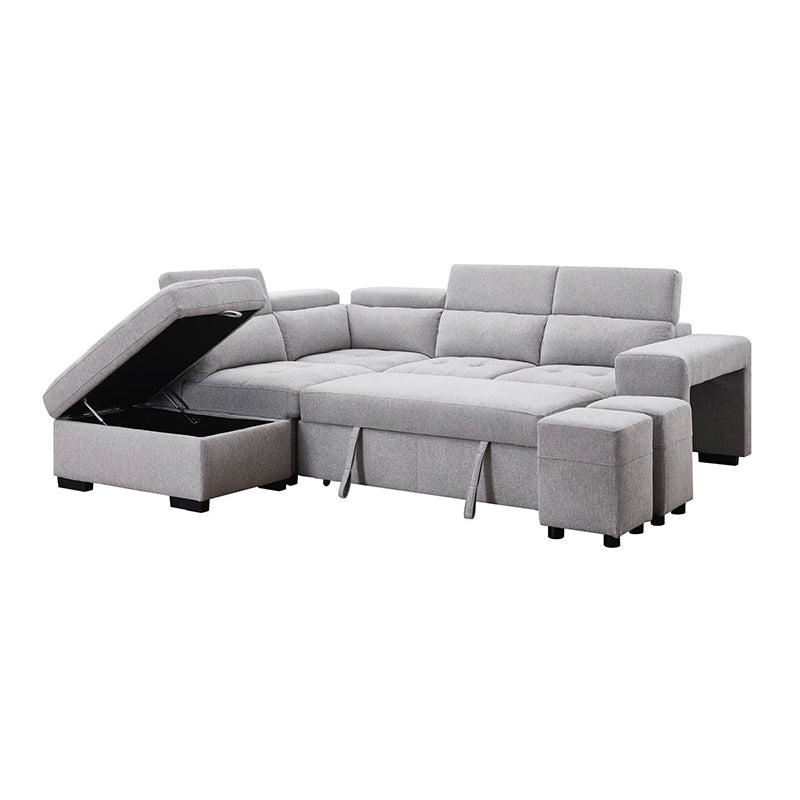POSITANO Sectional NEW 2025 LEFT Grey Fabric