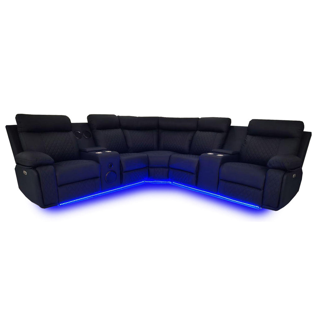 CHICAGO Power Sectional Black